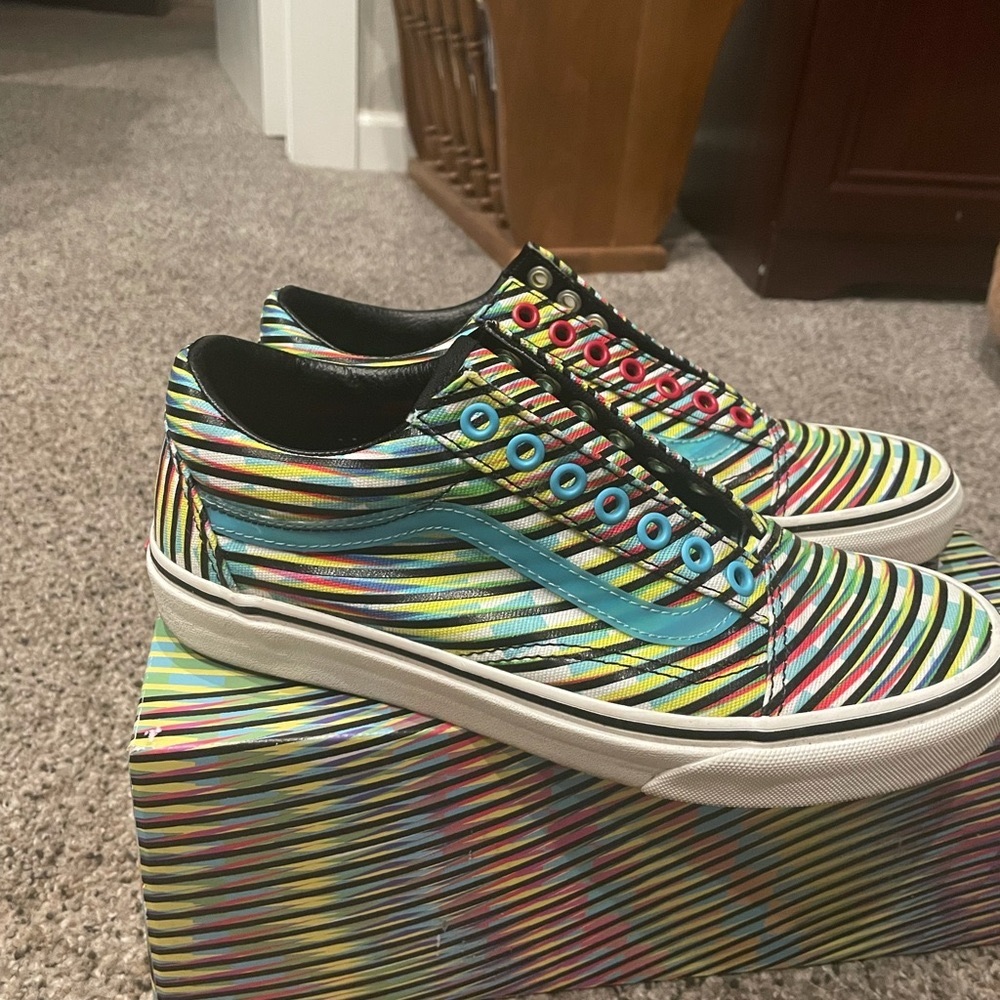 Anderson paak (Venice) slip on vans.